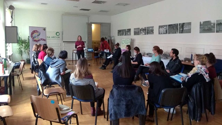 Održana je edukacija o menadžmentu volontera - uspostavljanje volonterskih programa u neprofitnim organizacijama u okviru projekta „Zavrti promjenu“