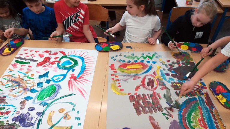 Očevi u akciji  - Dan očeva  u  Osnovnoj školi Luka, Sesvete