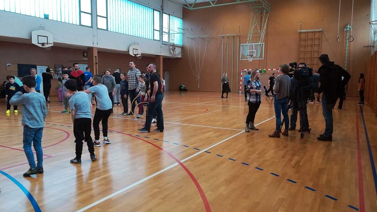 Očevi u akciji  - Dan očeva  u  Osnovnoj školi Luka, Sesvete