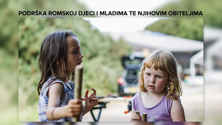 Podrška romskoj djeci i mladima te njihovim obiteljima