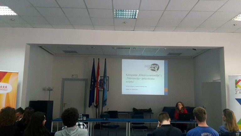 PREDSTAVLJANJE KAMPANJA „KLIKNI ZA NENASILJE“ I „TOLERANCIJA – PETA STRANA SVIJETA“