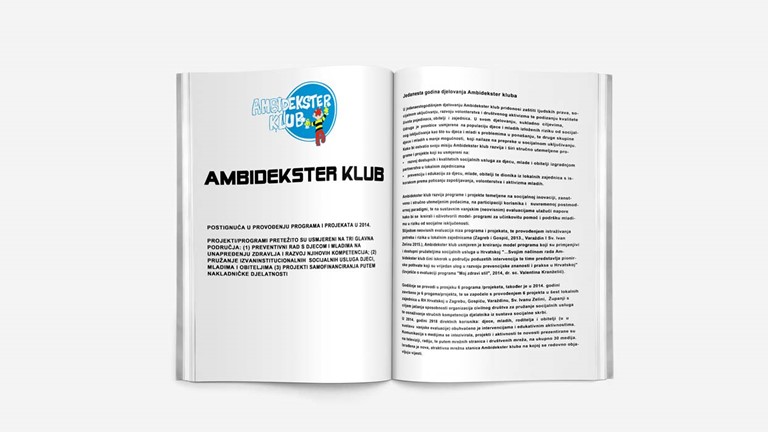 Godišnje izvješće Ambidekster klub 2014.