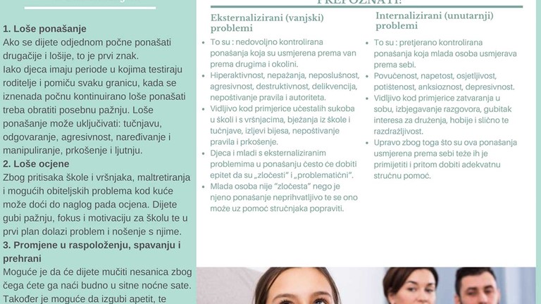 Prevencija problema u ponašanju - savjeti za roditelje